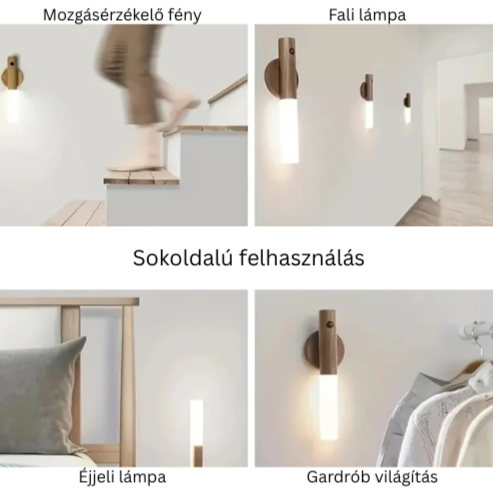 LunaGlow – Intelligens Mozgásérzékelős Okos Lámpa